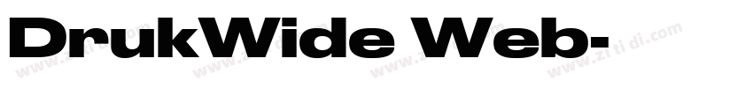 DrukWide Web字体转换 DrukWide Web字体转换